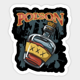 Poison Potion Bottle Birthday Gift Shirt Sticker